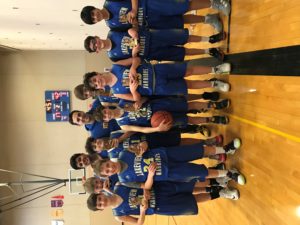 Warriors 7th Grade Team Travel League Champs 21-2 Overall Record